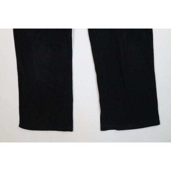 Vintage Y2K The North Face Womens Large Spell Out Polartec Fleece Wide Leg Pants - Picture 4 of 13
